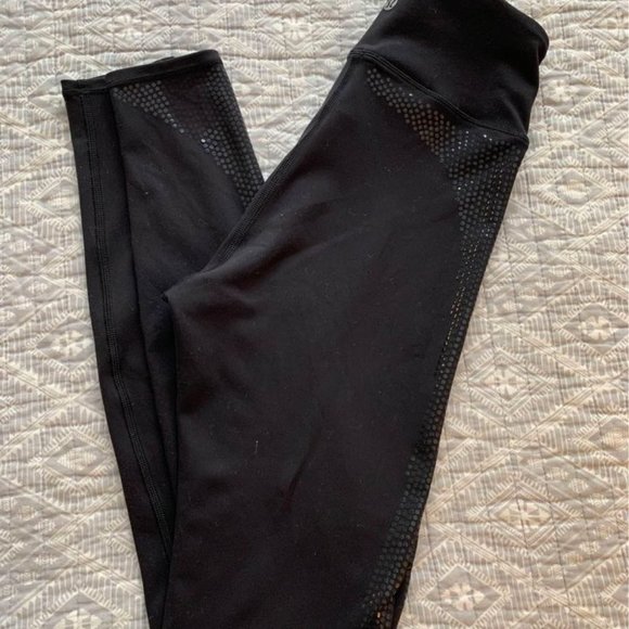 Like New Black Lululemon Leggings - Picture 2 of 7